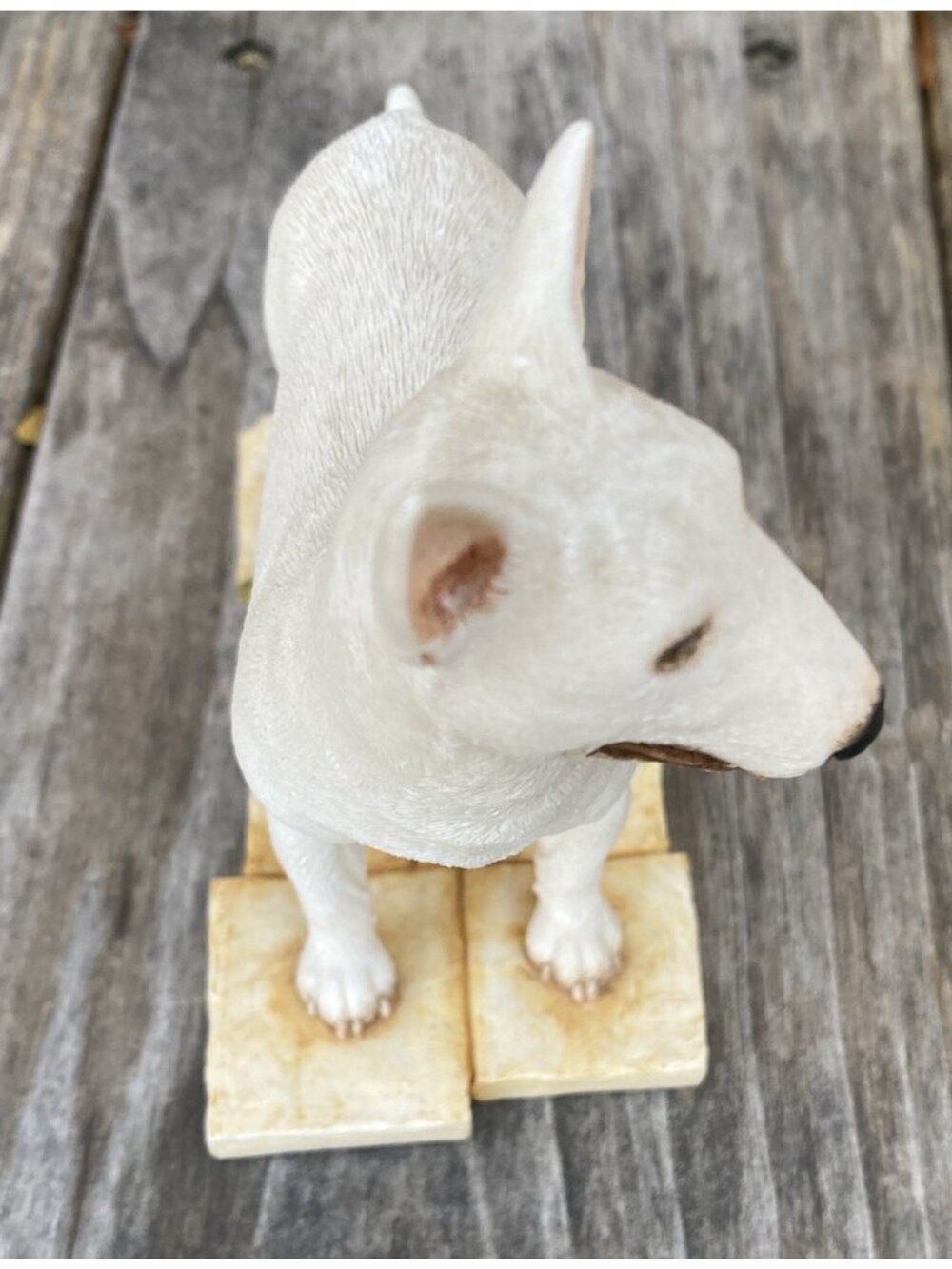 Sherratt & Simpson Standing Bull Terrier (GW522) Dog Figurine Signed - Picture 3 of 9